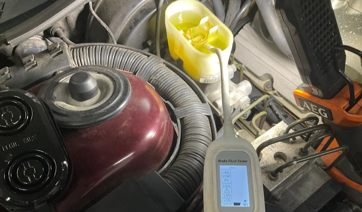 Thumbnail for Roadworthy Inspection & Brake Fluid Flush on a Holden Calais